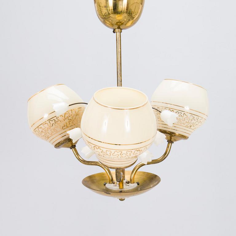 A mid-20th century Korumo ceiling light.