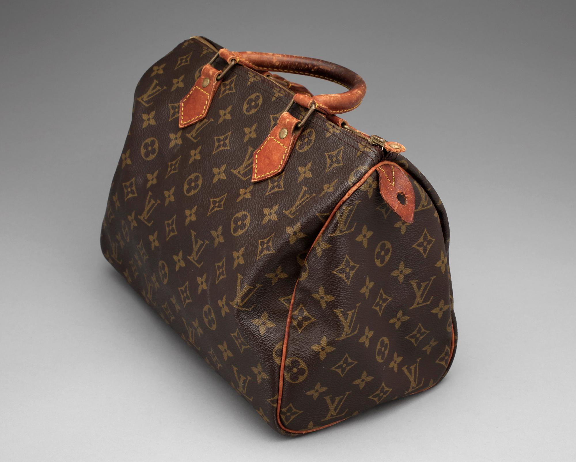 HANDVÄSKA, "Speedy 30", Louis Vuitton, Paris.