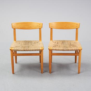 Nine Öresund chairs by Børge Mogensen for Karl Andersson & söner.