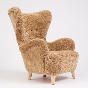 Otto Schulz, a Swedish Modern armchair, Boet 1940s.