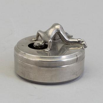 A 1930´s/1940´s pewter box, Widerholm and Dahlberg, Eskilstuna.