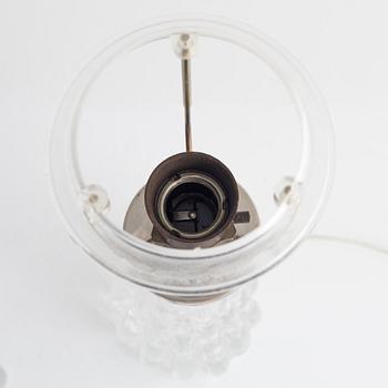 Carl Fagerlund, a pair of Orrefors Glass Table Lights.
