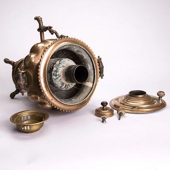 A bass samovar factory Vorontsov, Tula, Russia turn of the century 1800/1900.