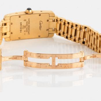 Cartier, Tank Américaine, wristwatch, 19 x 35 mm.