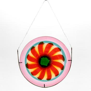 Berit Johansson, window sculpture signed and dated Sjöhyttan 1996.