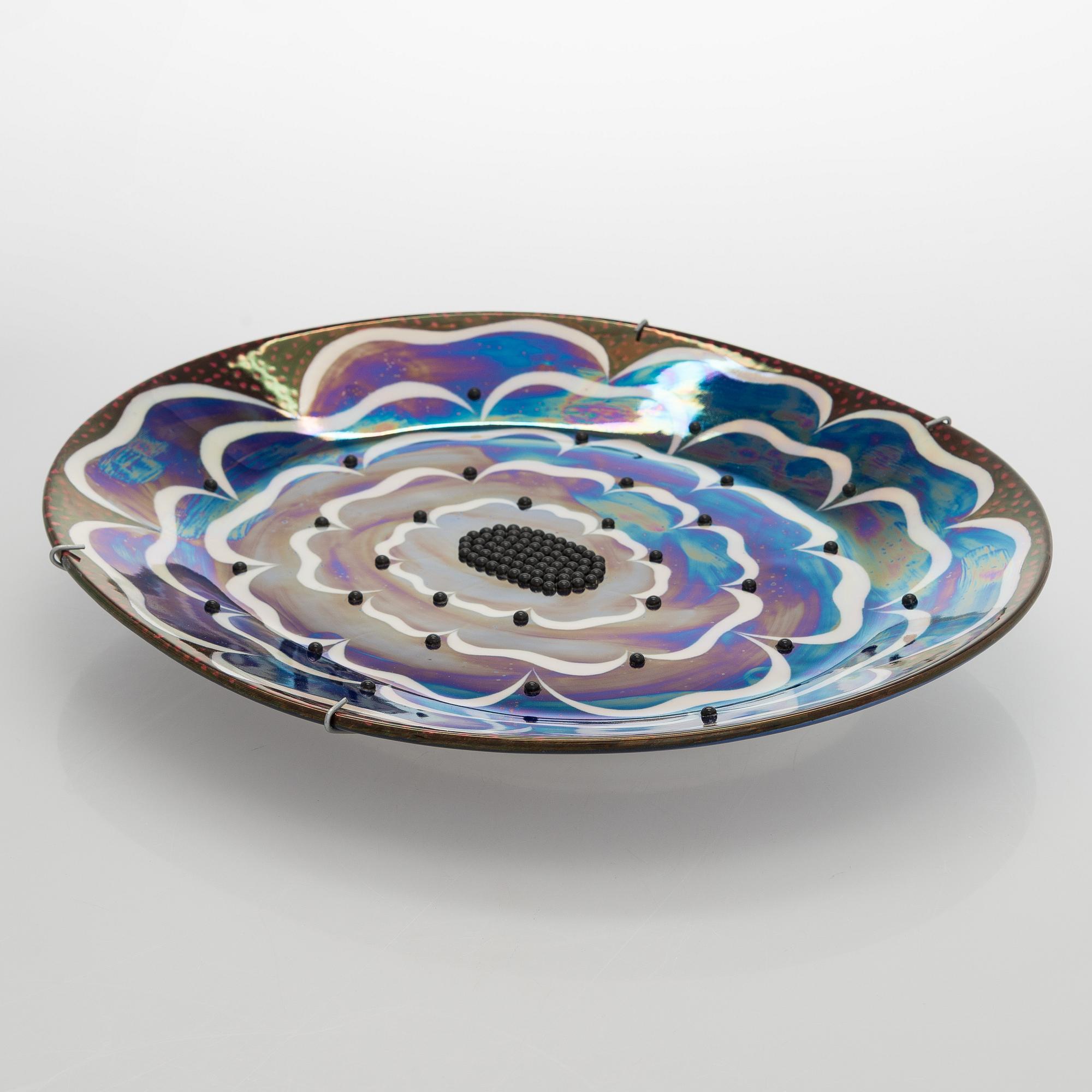 Birger Kaipiainen, koristevati, "Florence"-sarjaa, signeerattu Birger Kaipiainen, Arabia Finland.