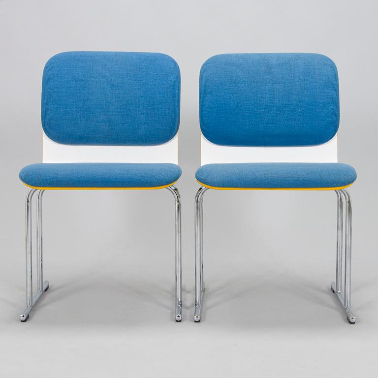 Yrjö Kukkapuro, four late 20th century 'Sirkus' chairs for Avarte.