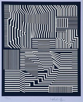 585. Victor Vasarely, COMPOSITION.