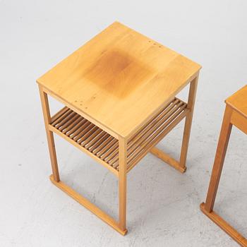 Carl Malmsten, satsbord, 3 delar, "Släden", Åfors Möbelfabriks AB.