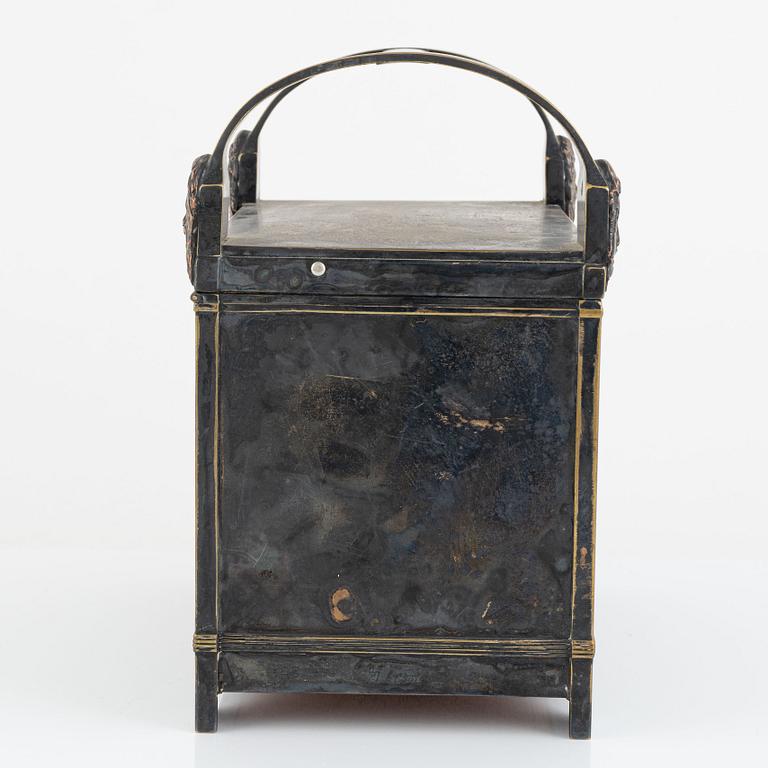 Jewellery box, WMF (Württembergische Metallwarenfabrik), circa 1910.