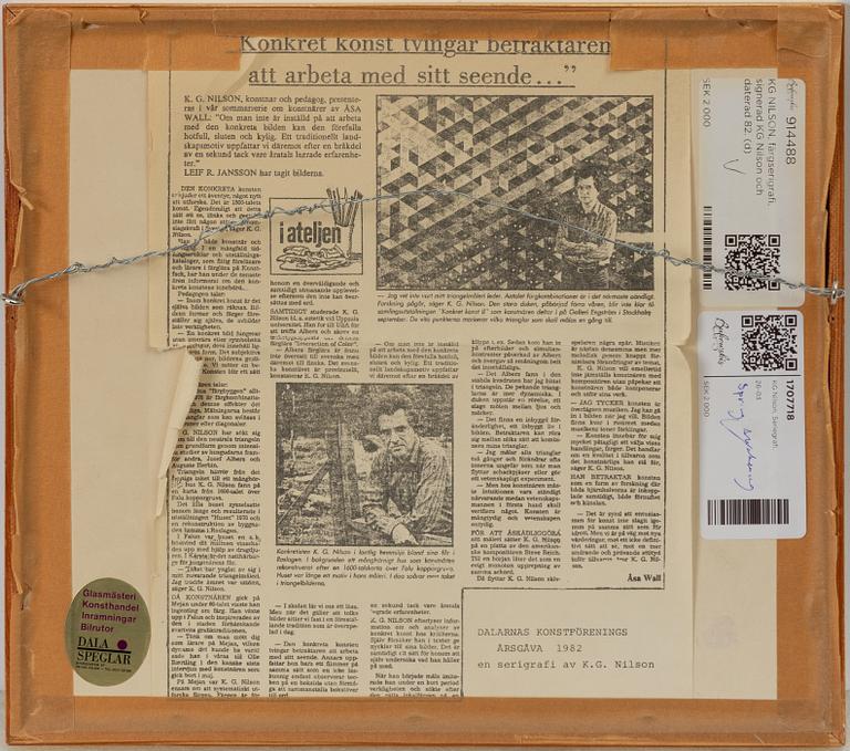 KG Nilson, Utan titel.