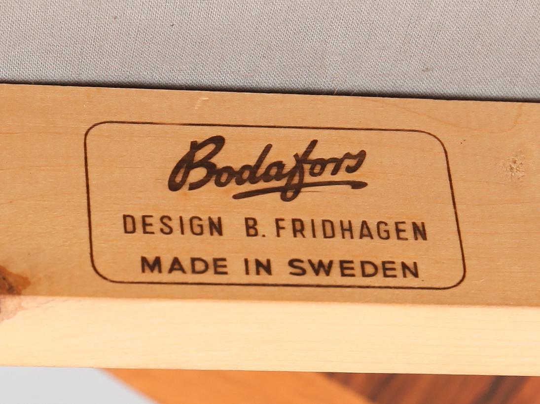 MATSALSMÖBEL, 7 delar, Bertil Fridhagen, Bodafors, 1900-talets andra hälft.