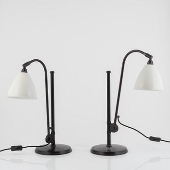 Robert Dudley Best, a pair of table lamps, Bestlite BL 1,