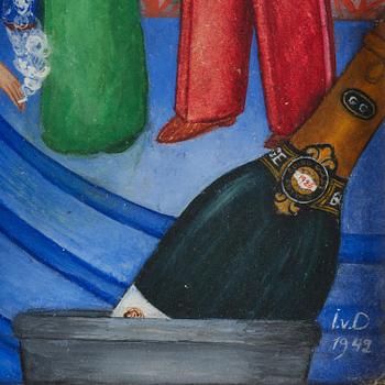 Ingrid von Dardel, Festive gathering.