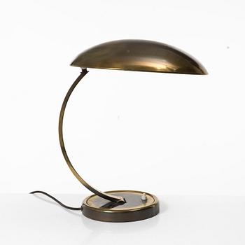 Christian Dell, a table lamp, model 6751, Gebr. Kaiser & Co, Germany, 1930s.
