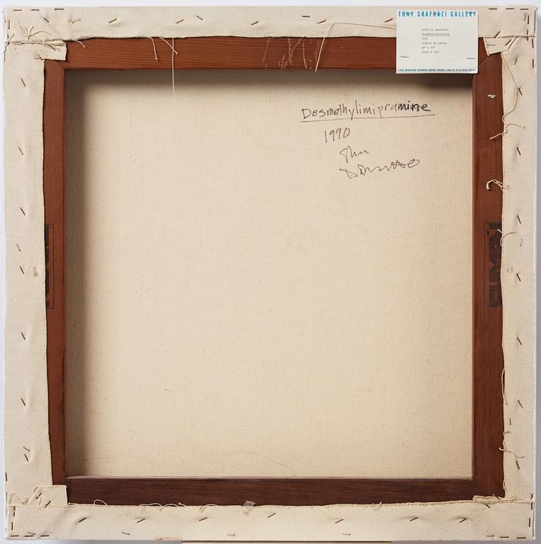 Steve di Benedetto, akryl på duk, signerad och daterad 1990 a tergo.