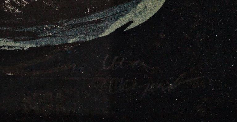 LENA CRONQVIST, färglitografi, signerad och numrerad 42/170.