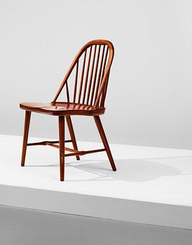 HANS J WEGNER, a chair by cabinetmaker Th. Pedersen for the Nyborg Public Library, Denmark, 1938.