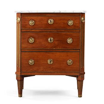 11. A late Gustavian commode by A. Scherling, master 1771.