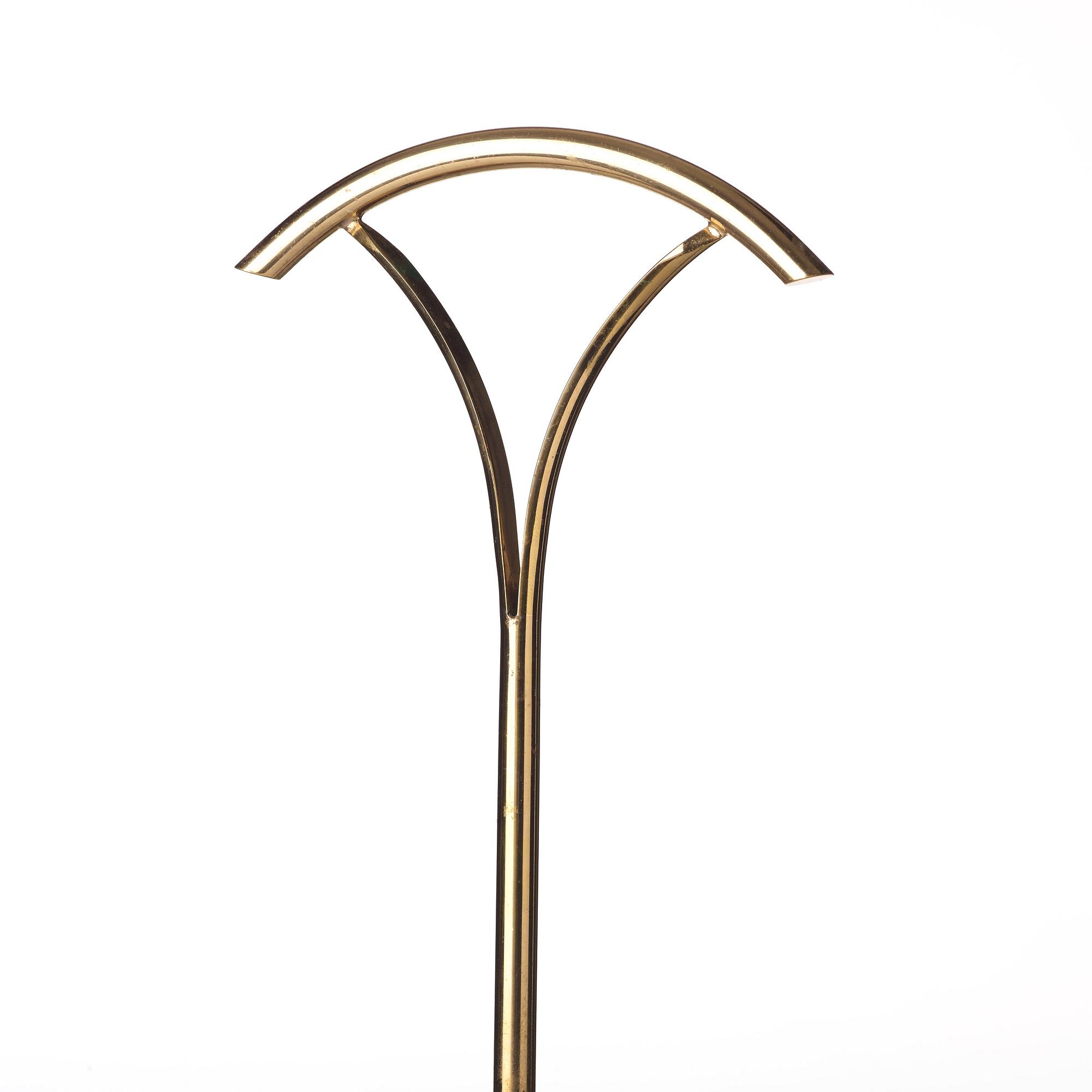 Estrid Ericson, a glass and brass doorstop, Svenskt Tenn, provenance Estrid Ericson.