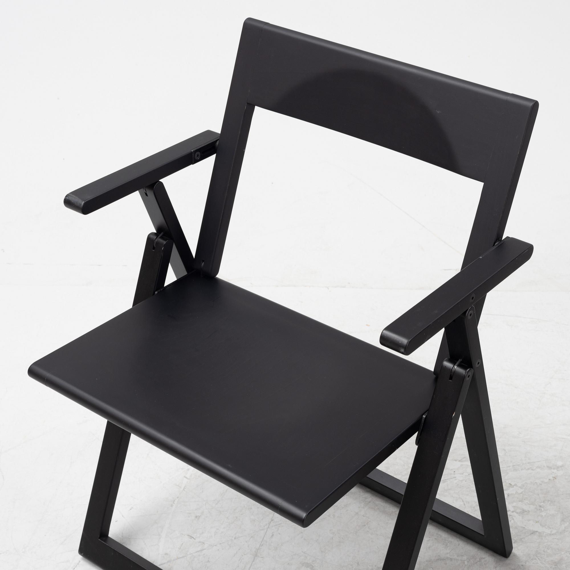 Marc Berthier, a set of four 'Aviva' chairs, Magis, Italy.