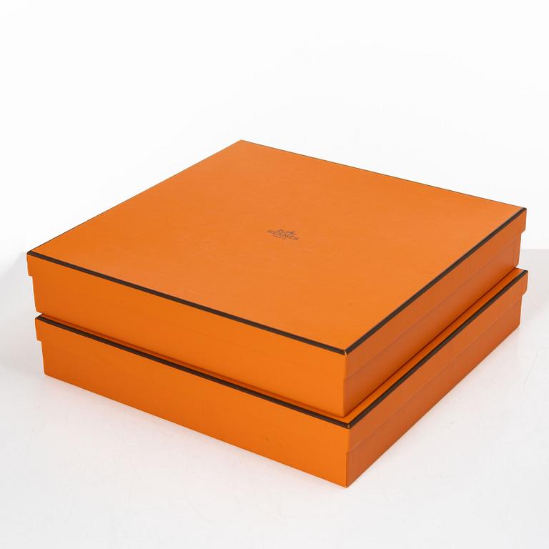 Hermès, plates, 4 pcs, "Mosaique au 24".