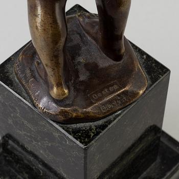 PAUL OESTEN, a bronze sculpture from Berlin Germany.