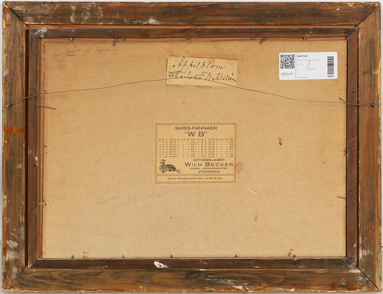 Charlotte Wahlström, "Äppelblom".