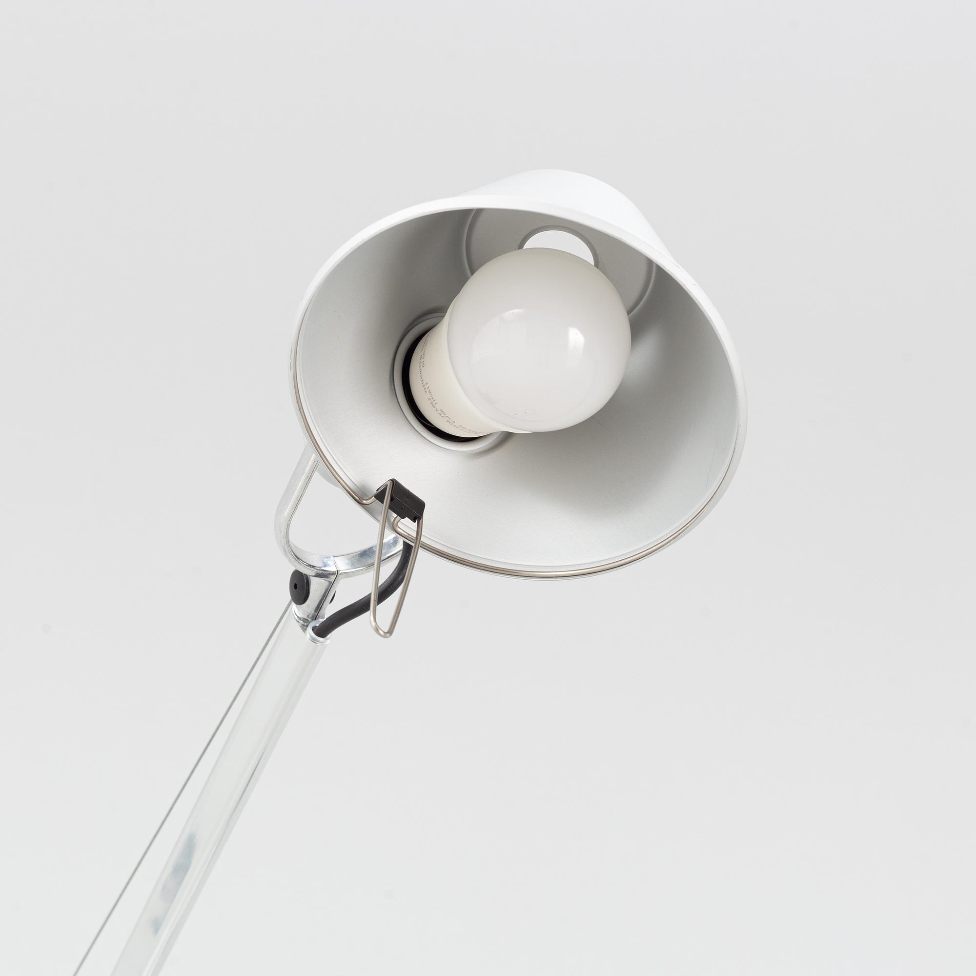 Michele De Lucchi & Giancarlo Fassina, skrivbordslampor, ett par, "Tolomeo", Artemide, Italien.