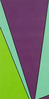 Olle Bærtling, silkscreen in colours, 1969-74, signerad HC XVII/XXV.