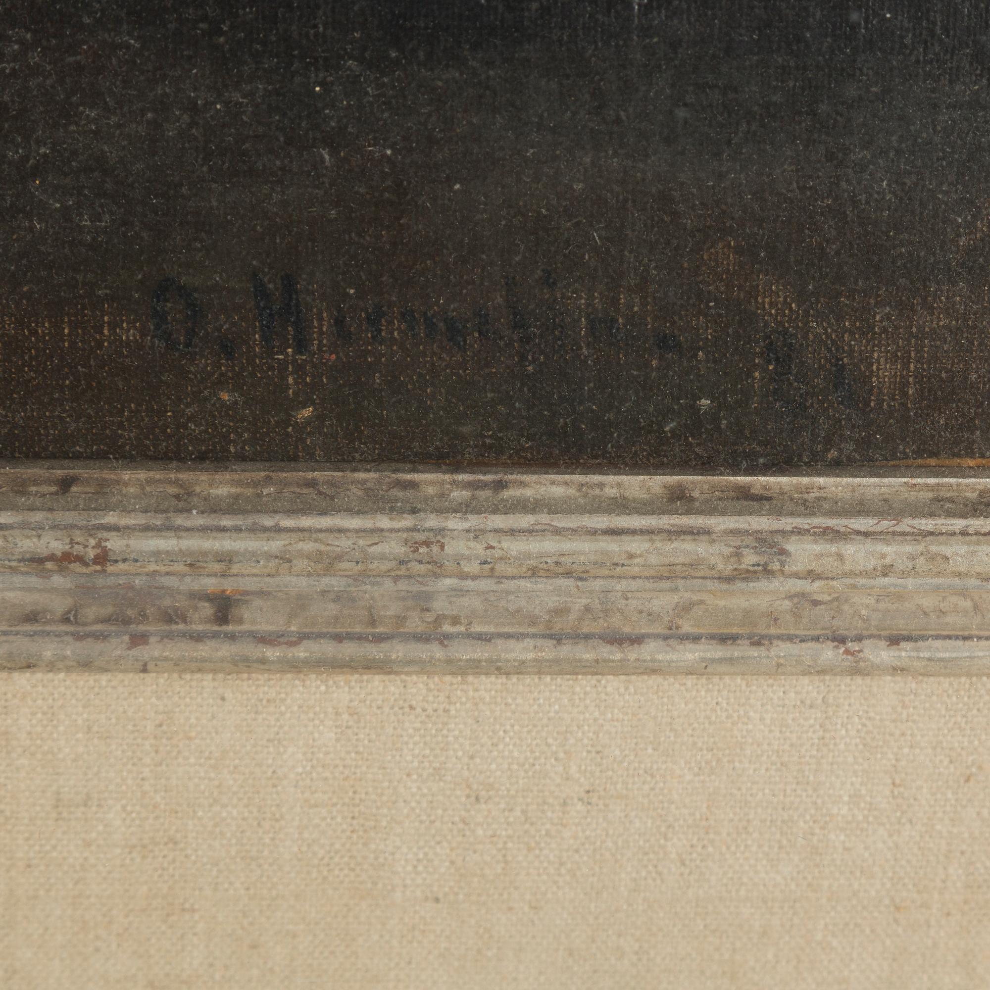 OLOF HERMELIN, oilm on canvas/panel, signed and dated -81.