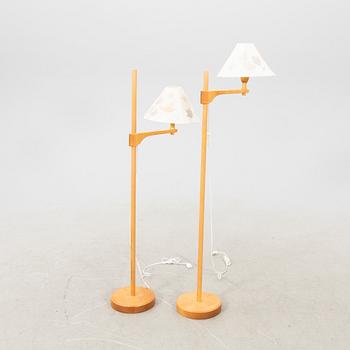 Carl Malmsten, a pair of "Staken" floor lamps.