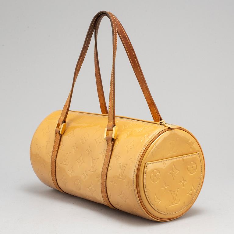LOUIS VUITTON, a 'Bedford' yellow vernis bag.