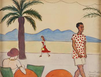 Einar Jolin, By the promenade.