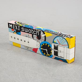 Swatch, Maxi Yugi, wall clock.