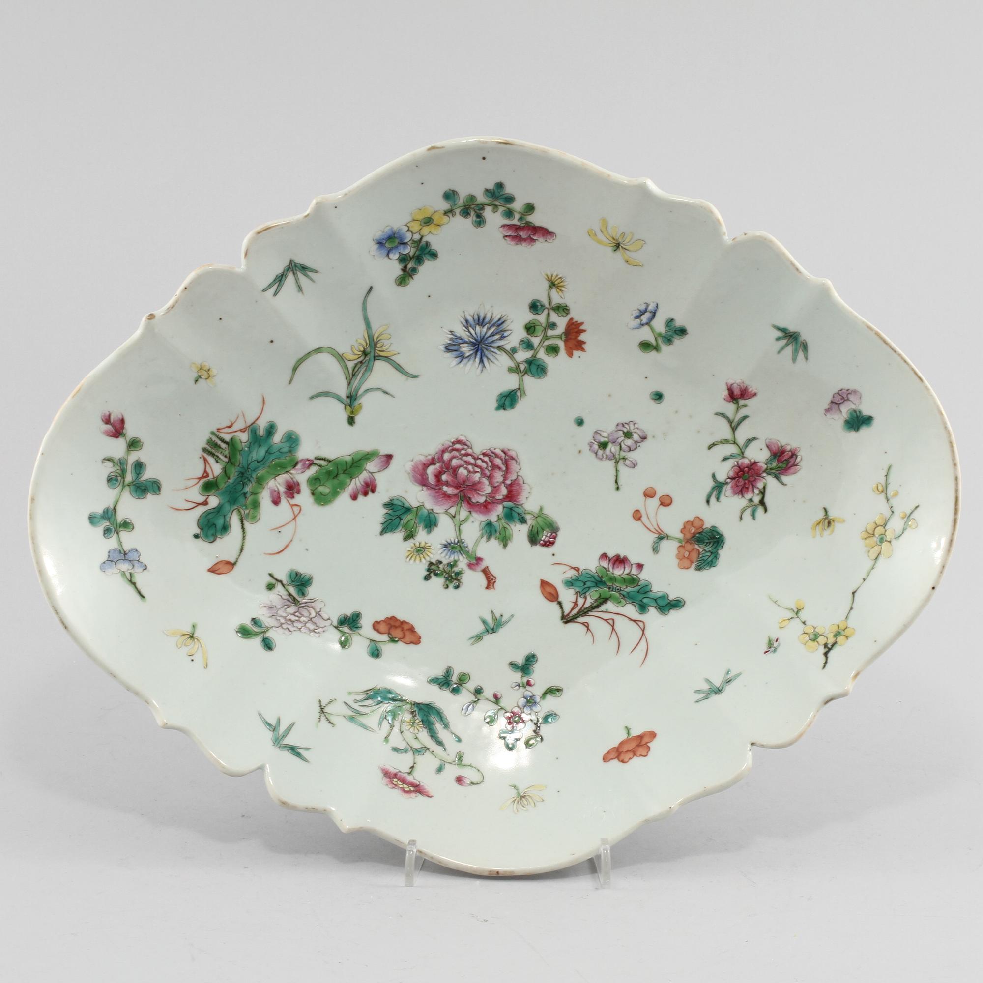 SKÅLFAT, porslin, Kina, 1800-tal.