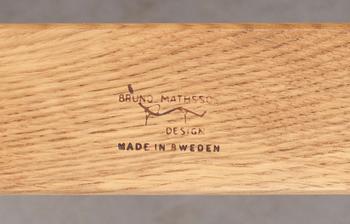 FÅTÖLJ, "Eva hög", Bruno Mathsson.