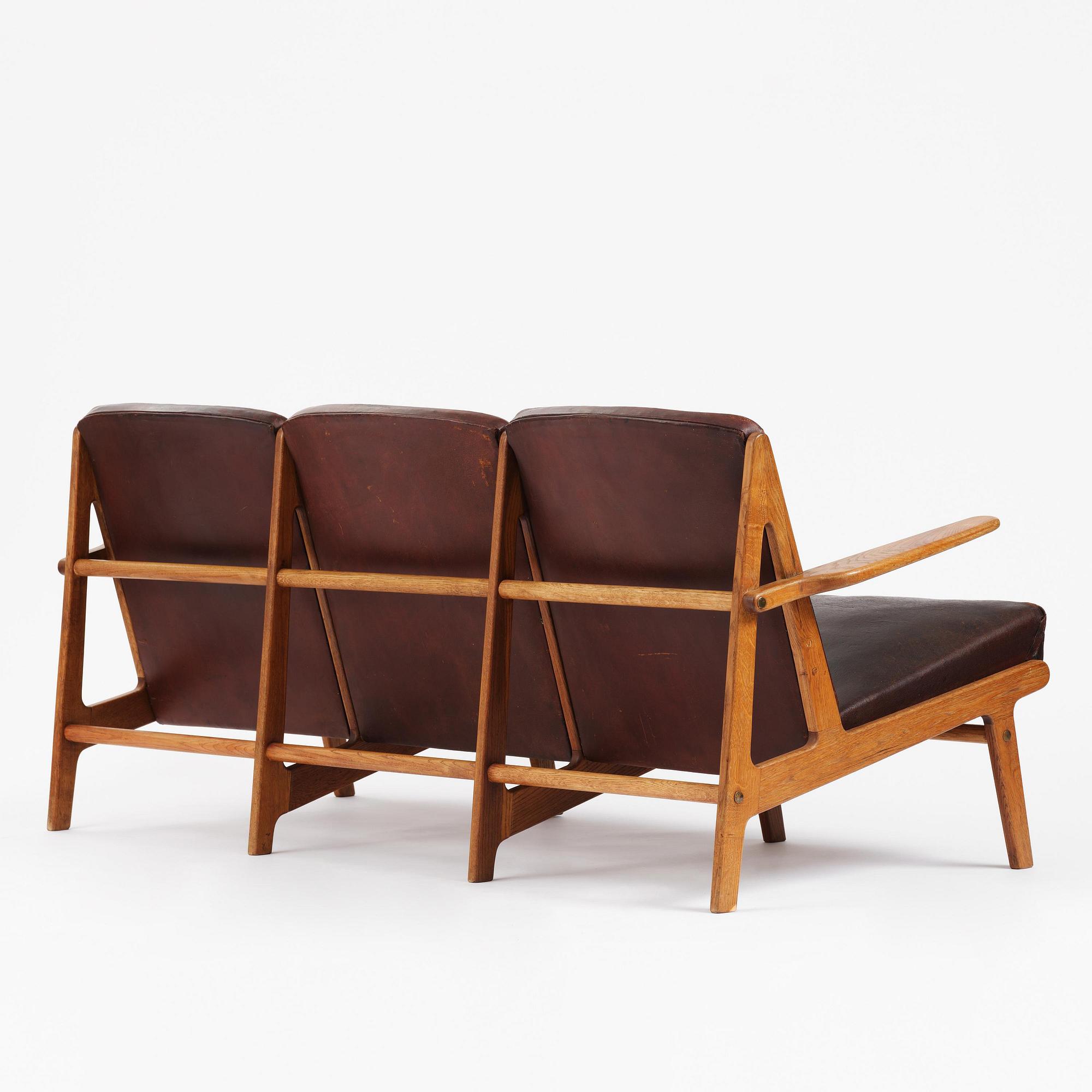 Børge Mogensen, soffa, Tage Kristiansen, Danmark, ca 1951.