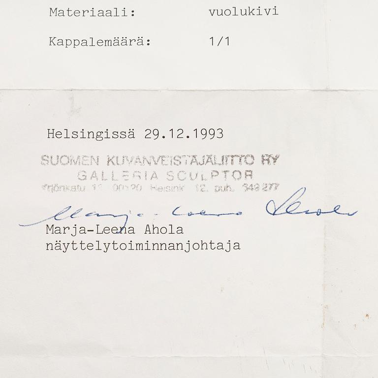 Kauko Kortelainen, "Mietteissä rannalla".