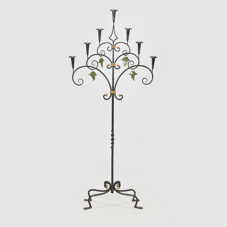 Bertil Lindholm, A 1930s floor candelabrum, Taidetakomo Antti Hakkarainen, Finland.