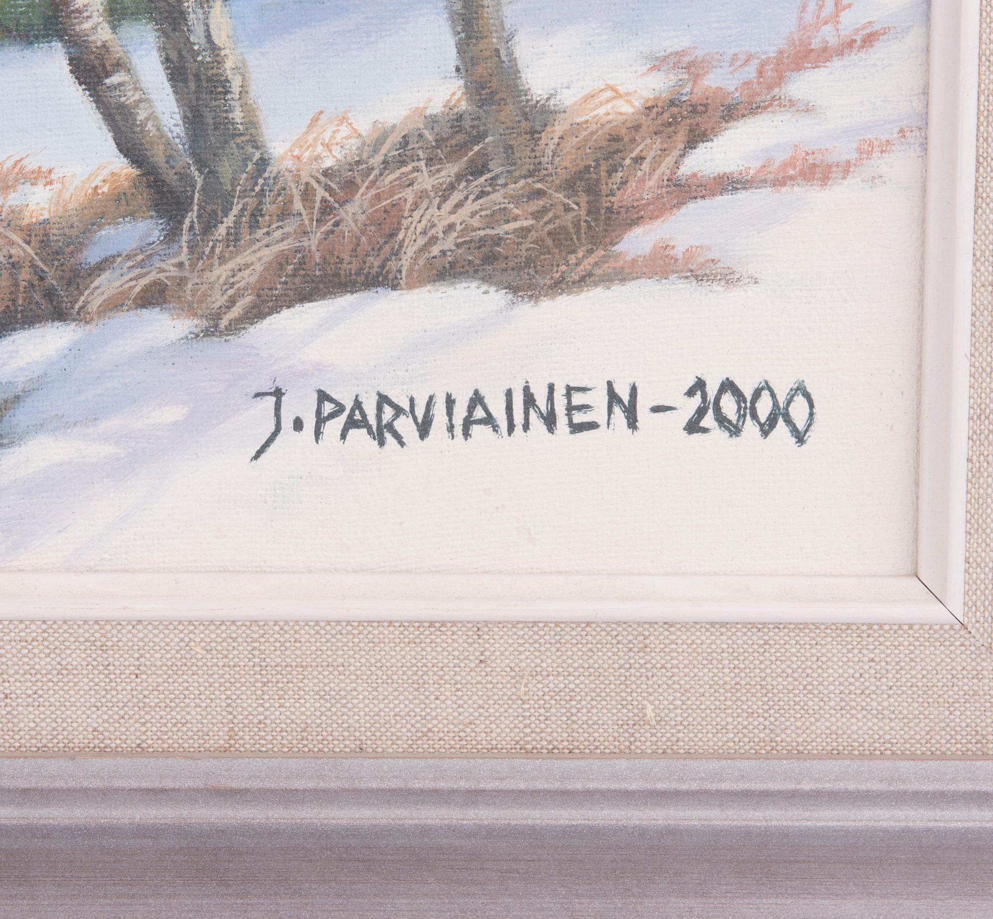 JUKKA PARVIAINEN, olja på duk, signerad och daterad -2000.