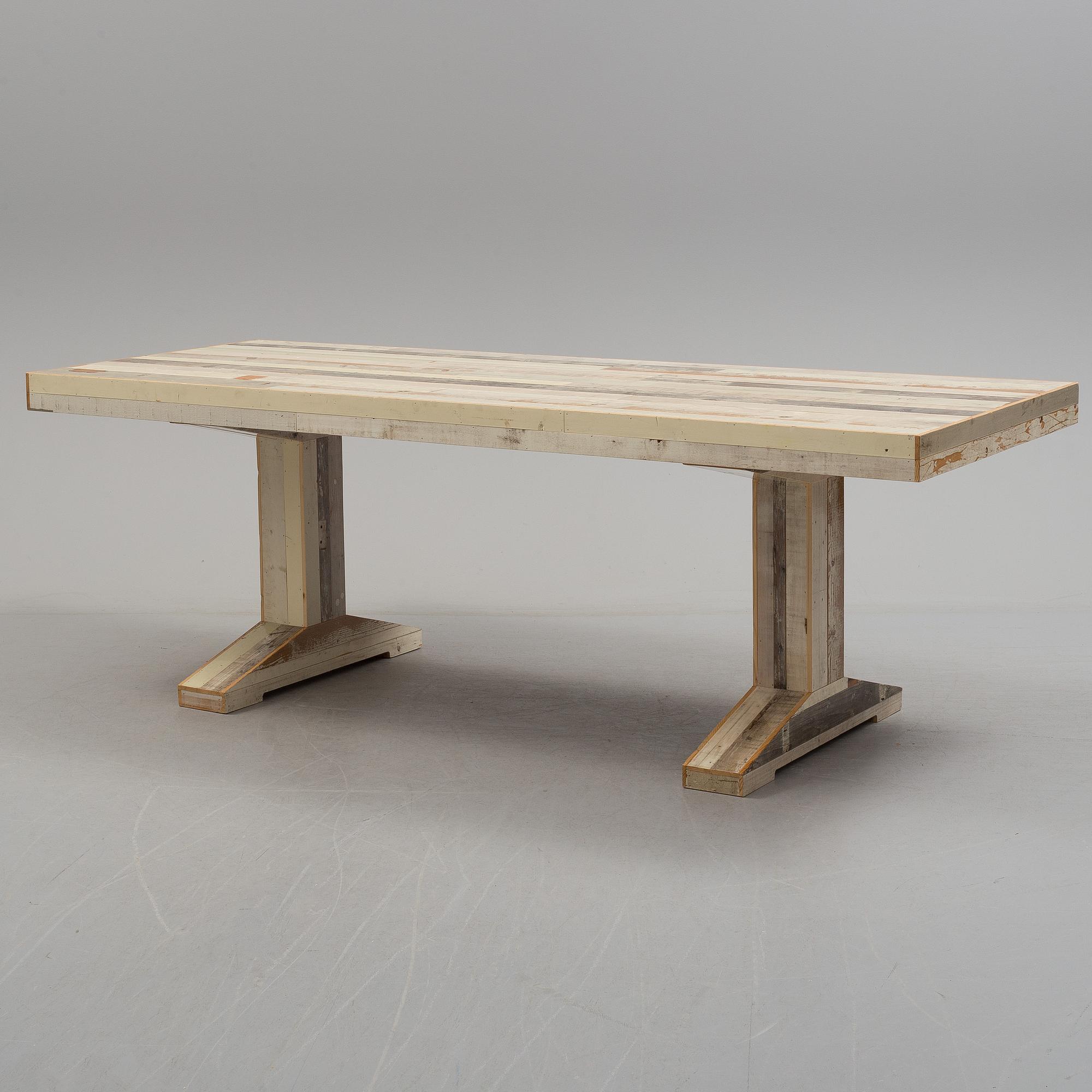 PIET HEIN EEK, "Canteen Scrapwood Table", Holland, 2000-tal.