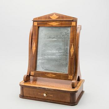 BORDSSPEGEL, senempire 1800-talets mitt.