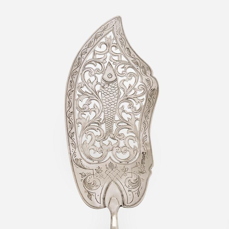 Kalaotin, hopeaa, Moskova 1865. Epäselvä mestarinleima.