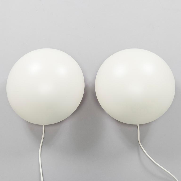 Louis Poulsen, a pair of model 33058/ 'PH Hat' wall lights, Denmark.