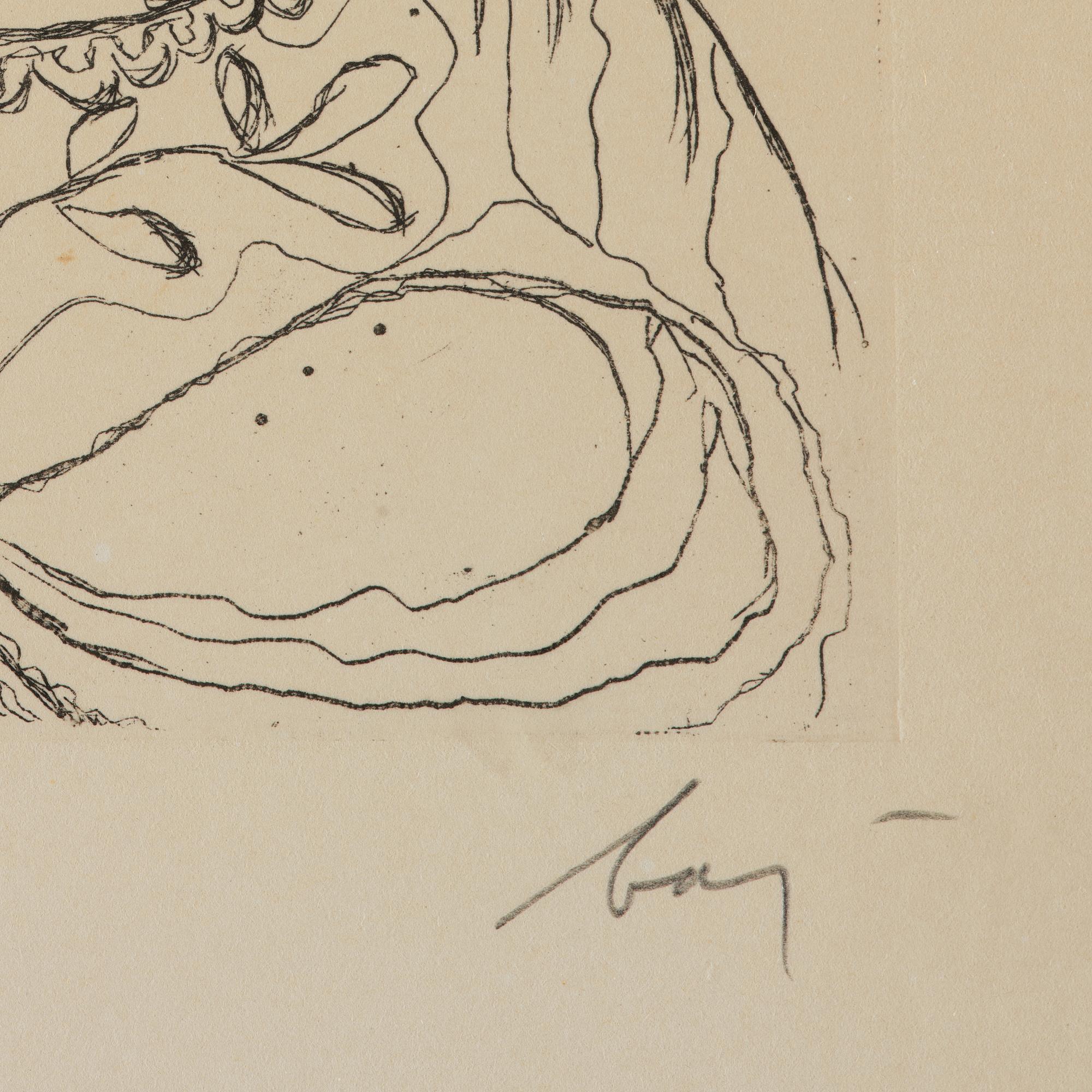 Enrico Baj, "Garofano".