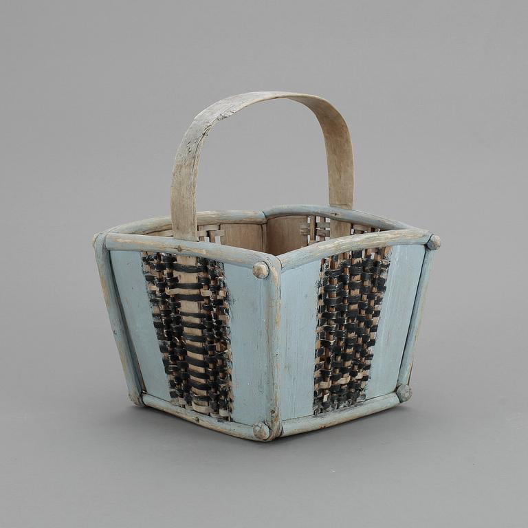 KORG, allmoge, Hälsingland, 1800-talets mitt.