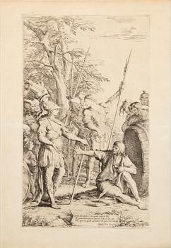 Salvator Rosa, 'Alexander och Dogenes', ca 1662.