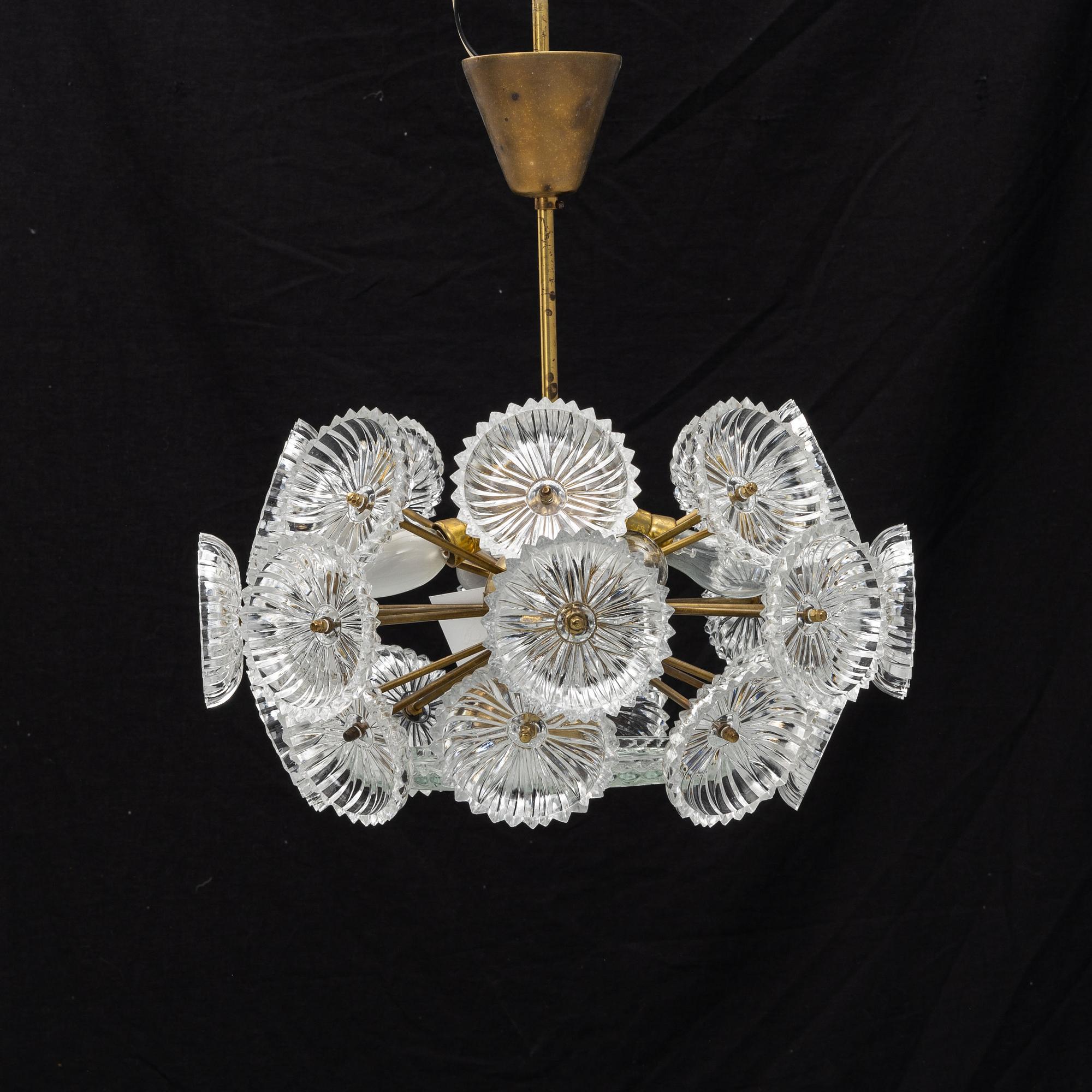 A ceiling lamp, Eriksmåla, second half of the 20th Century.