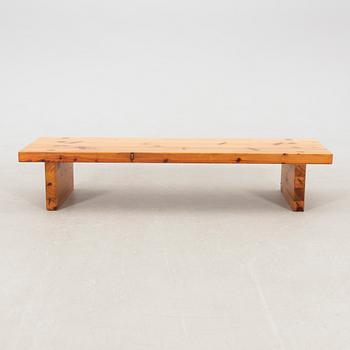 Bench attributed to Sven Larsson, 1970s.